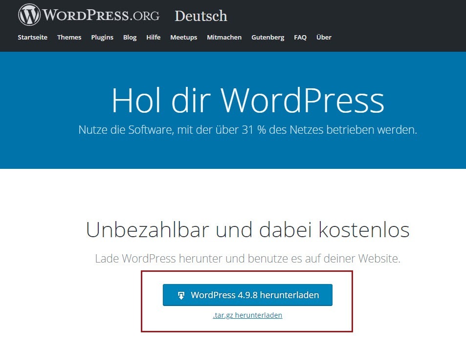 WordPress E-Book-Verkaufsseite downloaden